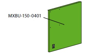 Ізоляція правої сторони TXN300 - MXBU-150-0401-RAL6018